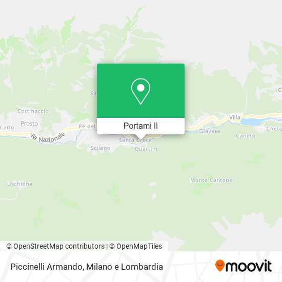 Mappa Piccinelli Armando
