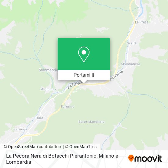 Mappa La Pecora Nera di Botacchi Pierantonio