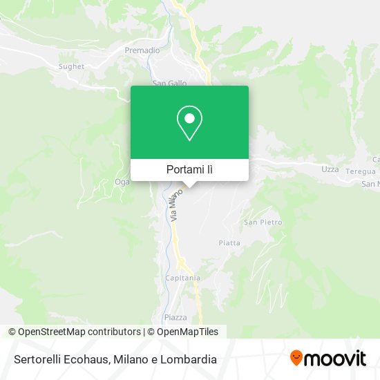 Mappa Sertorelli Ecohaus
