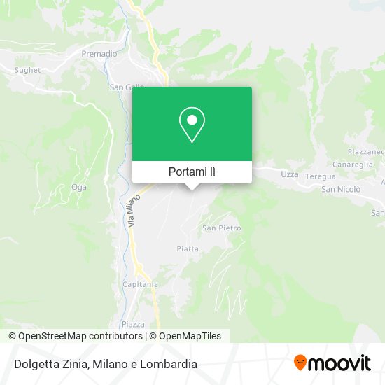 Mappa Dolgetta Zinia