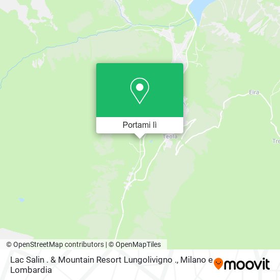 Mappa Lac Salin . & Mountain Resort Lungolivigno .
