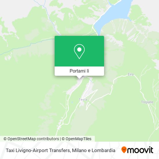 Mappa Taxi Livigno-Airport Transfers