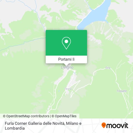 Mappa Furla Corner Galleria delle Novità
