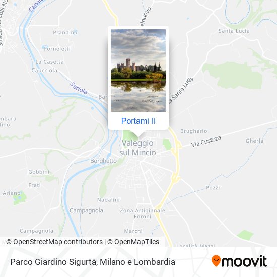 Mappa Parco Giardino Sigurtà