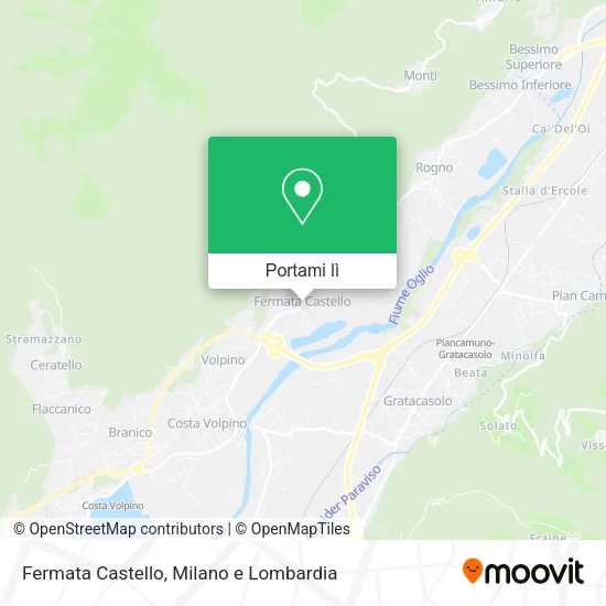 Mappa Fermata Castello