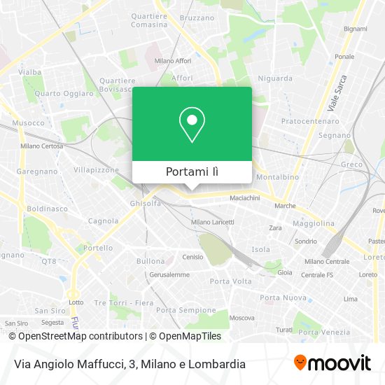 Mappa Via Angiolo Maffucci, 3