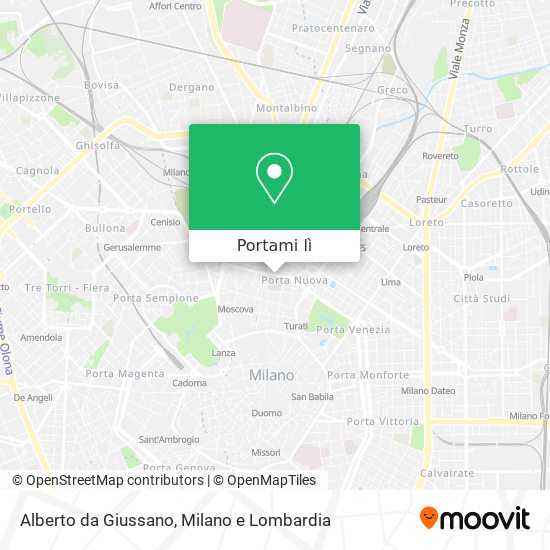 Mappa Alberto da Giussano