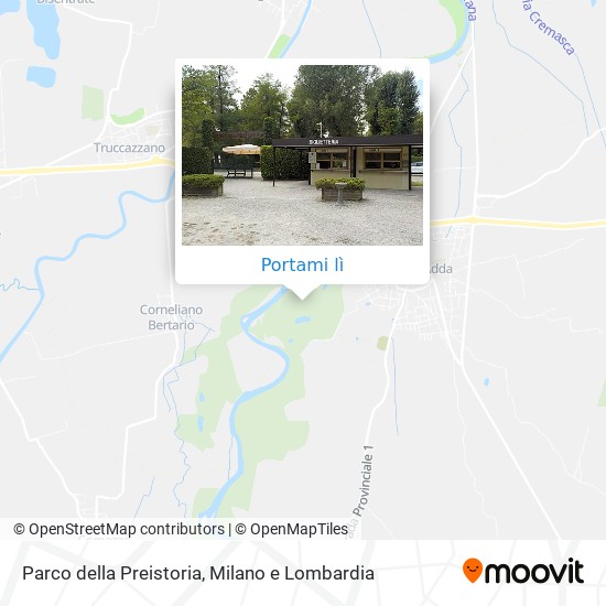 Mappa Parco della Preistoria