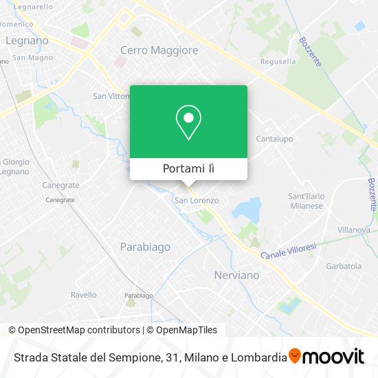 Mappa Strada Statale del Sempione, 31