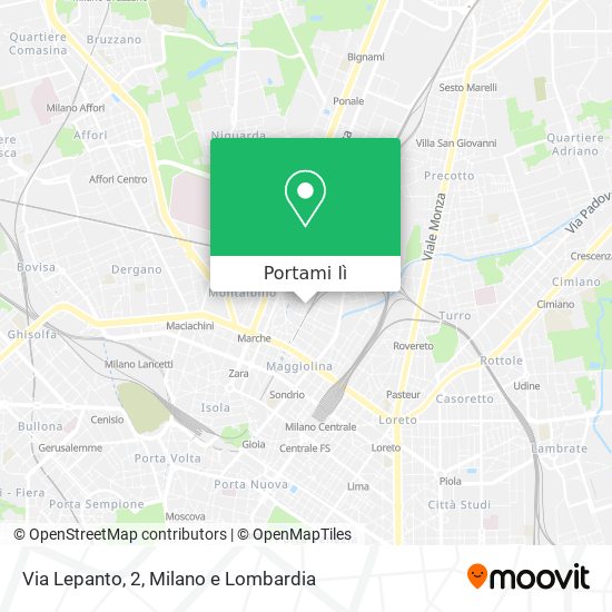 Mappa Via Lepanto, 2