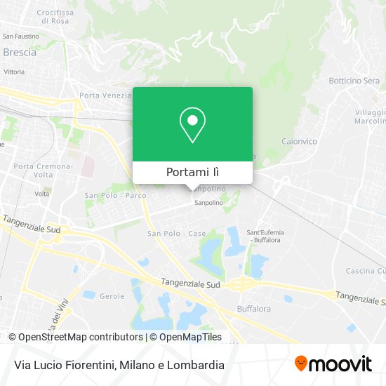 Mappa Via Lucio Fiorentini