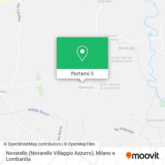 Mappa Novarello (Novarello Villaggio Azzurro)