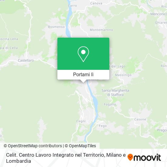 Mappa Celit. Centro Lavoro Integrato nel Territorio