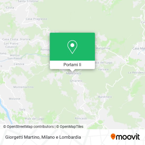 Mappa Giorgetti Martino