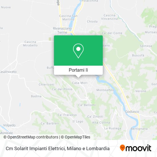 Mappa Cm Solarit Impianti Elettrici