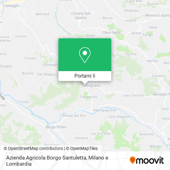 Mappa Azienda Agricola Borgo Santuletta