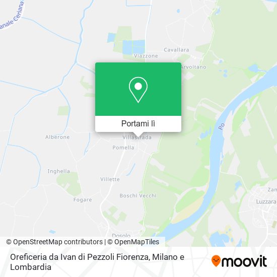 Mappa Oreficeria da Ivan di Pezzoli Fiorenza