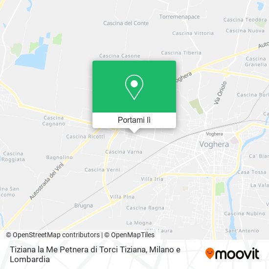 Mappa Tiziana la Me Petnera di Torci Tiziana
