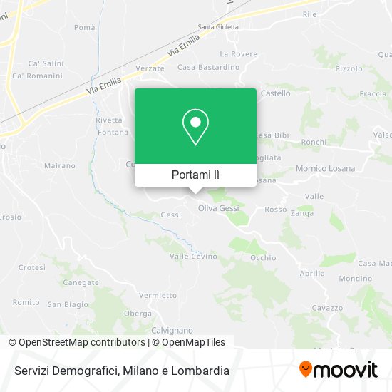 Mappa Servizi Demografici
