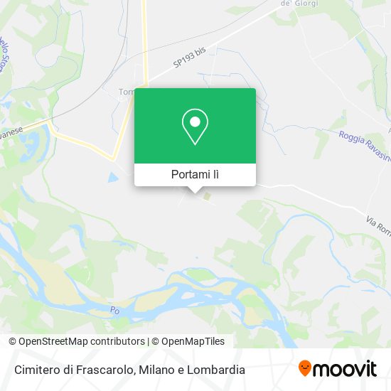 Mappa Cimitero di Frascarolo