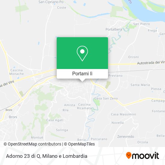 Mappa Adorno 23 di Q