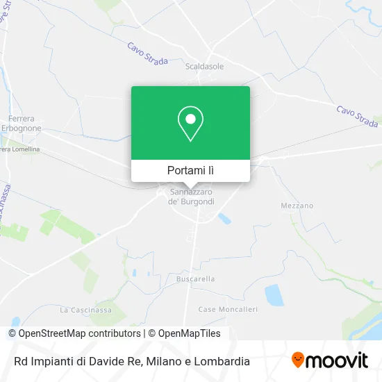Mappa Rd Impianti di Davide Re