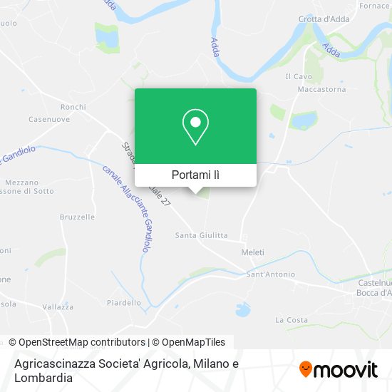 Mappa Agricascinazza Societa' Agricola