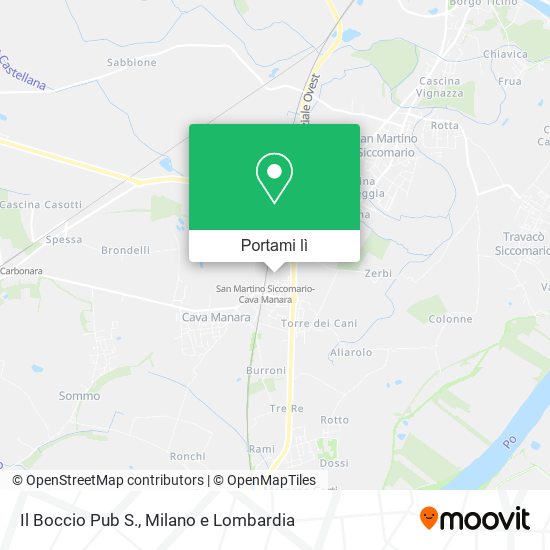 Mappa Il Boccio Pub S.
