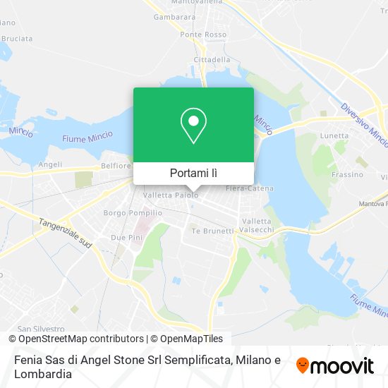 Mappa Fenia Sas di Angel Stone Srl Semplificata