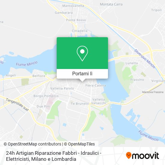 Mappa 24h Artigian Riparazione Fabbri - Idraulici - Elettricisti