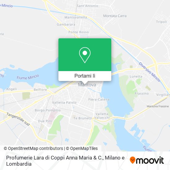 Mappa Profumerie Lara di Coppi Anna Maria & C.