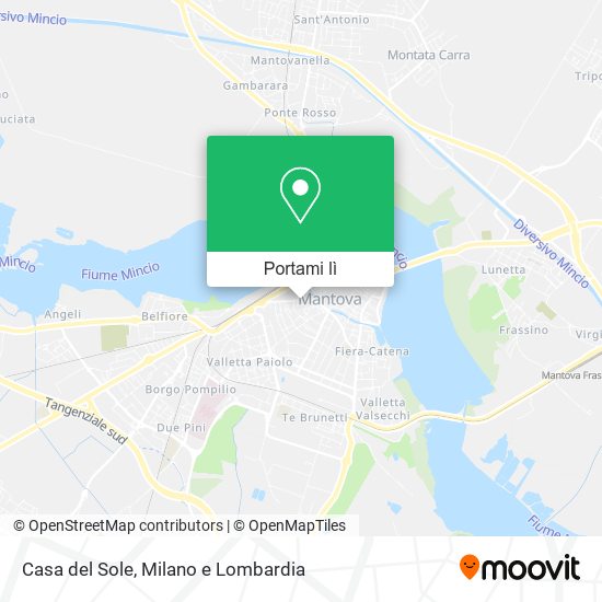 Mappa Casa del Sole