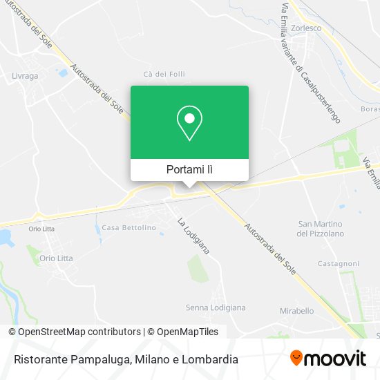 Mappa Ristorante Pampaluga
