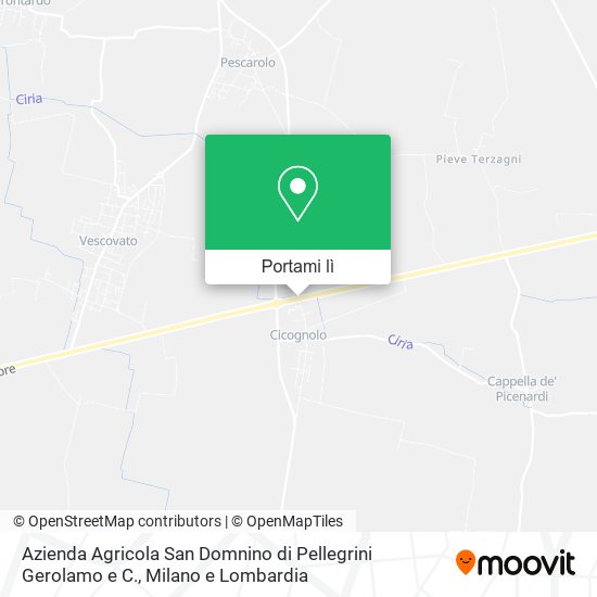 Mappa Azienda Agricola San Domnino di Pellegrini Gerolamo e C.