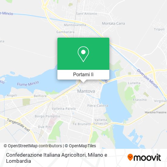 Mappa Confederazione Italiana Agricoltori