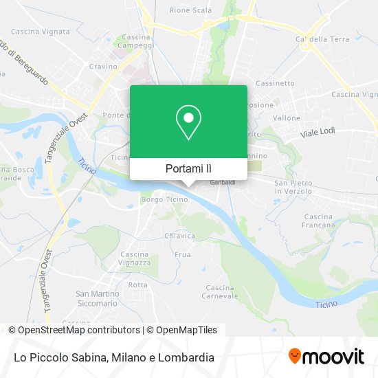 Mappa Lo Piccolo Sabina