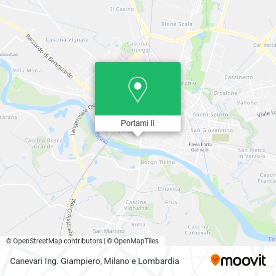 Mappa Canevari Ing. Giampiero