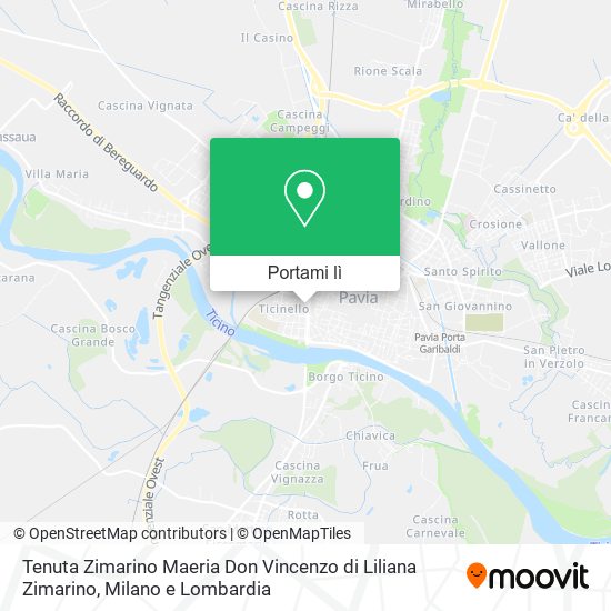 Mappa Tenuta Zimarino Maeria Don Vincenzo di Liliana Zimarino