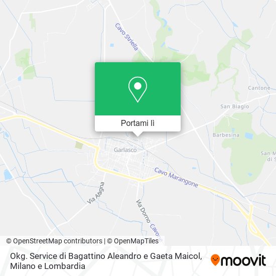 Mappa Okg. Service di Bagattino Aleandro e Gaeta Maicol