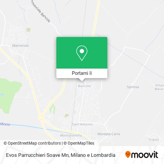 Mappa Evos Parrucchieri Soave Mn