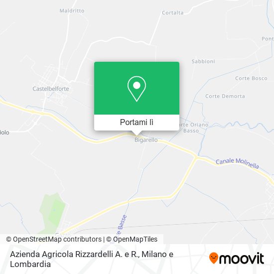 Mappa Azienda Agricola Rizzardelli A. e R.