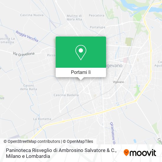 Mappa Paninoteca Risveglio di Ambrosino Salvatore & C.