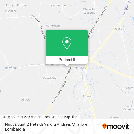Mappa Nuova Just 2 Pets di Vargiu Andrea