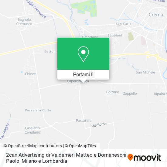 Mappa 2can Advertising di Valdameri Matteo e Domaneschi Paolo