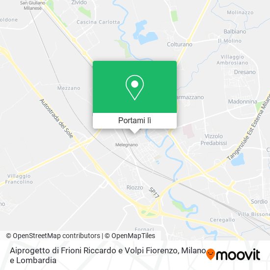Mappa Aiprogetto di Frioni Riccardo e Volpi Fiorenzo