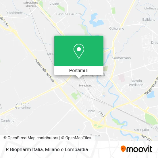 Mappa R Biopharm Italia