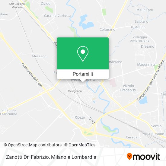 Mappa Zanotti Dr. Fabrizio