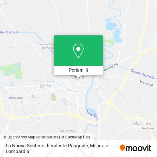 Mappa La Nuova Sestese di Valente Pasquale