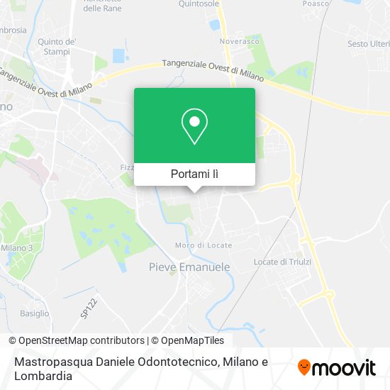 Mappa Mastropasqua Daniele Odontotecnico