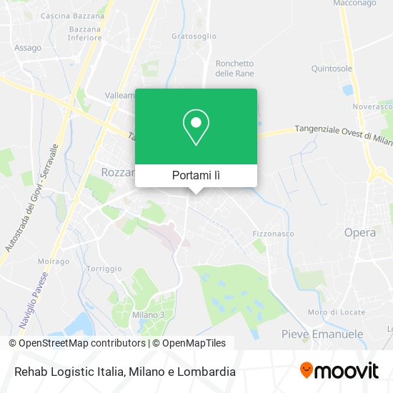 Mappa Rehab Logistic Italia